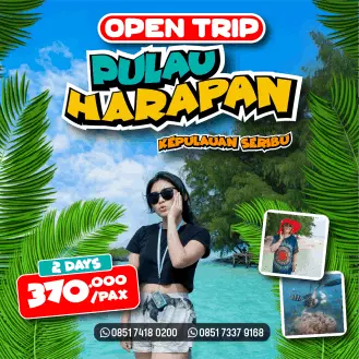 Paket Wisata Pulau Harapan Kepulauan Seribu