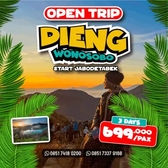 Open Trip Dieng